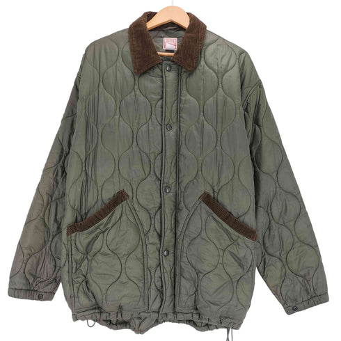 ヒンソン HINSON 23AW 中綿 キルトJKT/コーチジャケット/ミリタリーライナー メンズ import:L