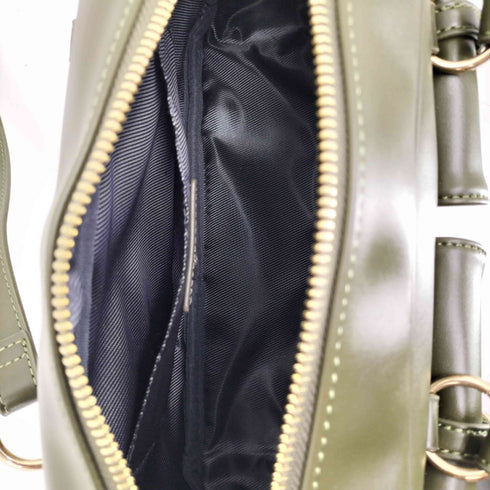マウジー moussy FAUX LEATHER SHOULDER バッグ レディース