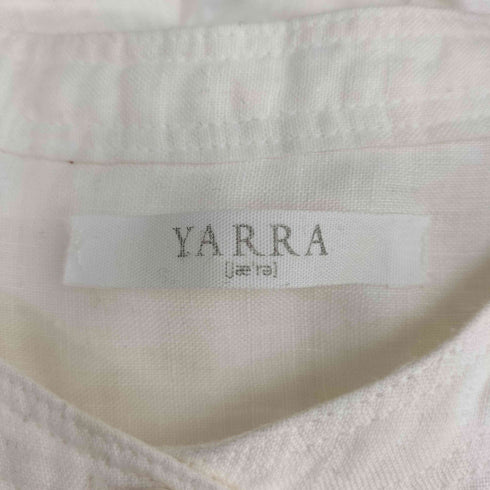 ヤラ YARRA リネン100 バンドカラーシャツワンピース レディース FREE