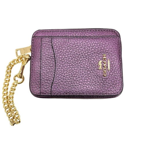 コーチ COACH ジップ カード ケース レディース