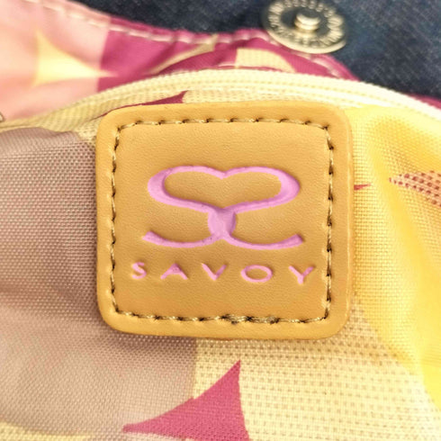 サボイ SAVOY SM070703 デニム 2way トートバッグ レディース
