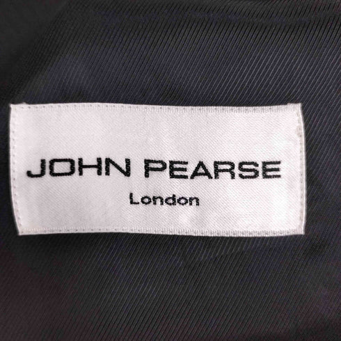 JOHN PEARSE ウール100% ストライプ 背抜き テーラードジャケット&パンツ セットアップ メンズ 100-90-180