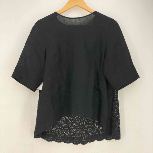 ニジュウサンク 23区 LIBECO バックレースブラウス レディース JPN:38