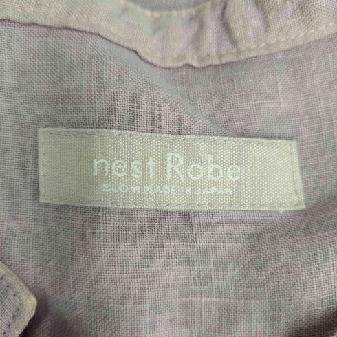 ネストローブ nest Robe リネン天然染めチュニックブラウス レディース FREE
