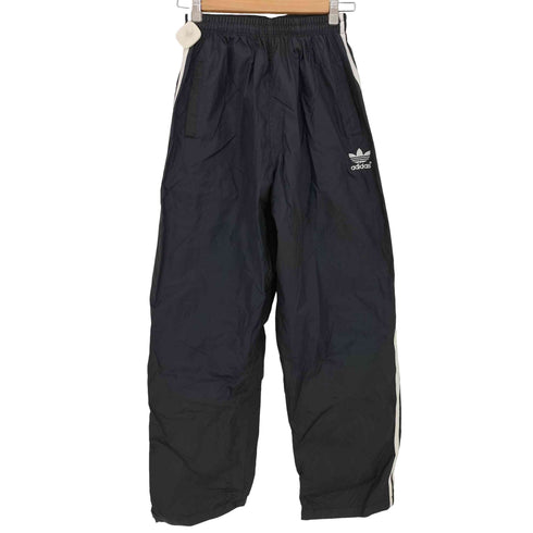 アディダス adidas 90~00s 黒タグ ナイロン トラックパンツ メンズ JPN:L
