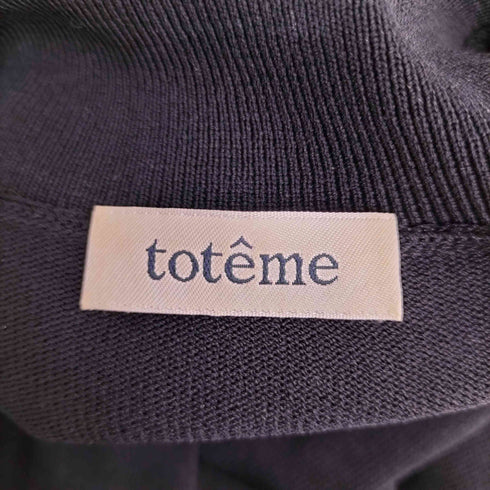 トーテム toteme タートルネックニットワンピース レディース import:S