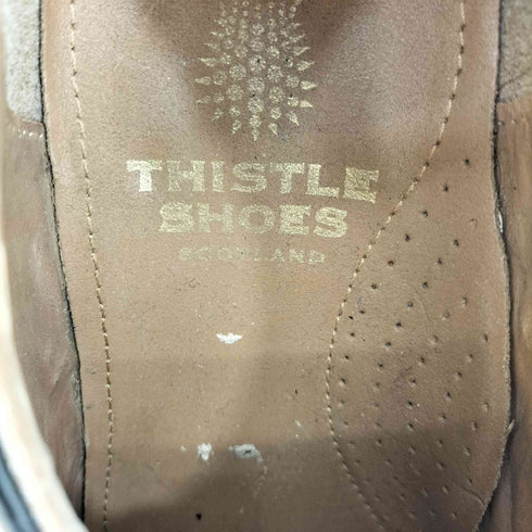 Thistle Shoes SCOTLAND ウィングチップ レザーギリーシューズ メンズ