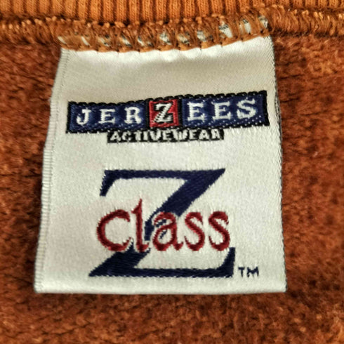 ジャージーズ JERZEES 90-00S Z CLASS ロゴ刺繍 前Vガゼット クルーネック スウェット メンズ
