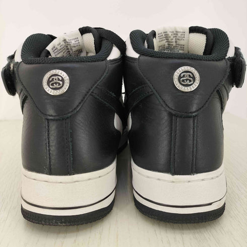 ステューシー Stussy Air Force 1 Mid Black and Light Bone メンズ JPN:28.5