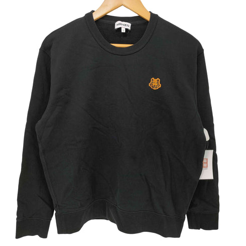 ケンゾー KENZO Classic Tiger Logo Crewneck Sweatshirt クラシック タイガー ロゴ クルーネック スウェット レディース import:L