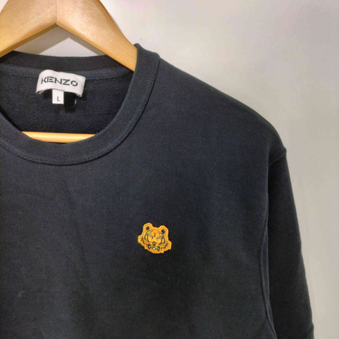 ケンゾー KENZO Classic Tiger Logo Crewneck Sweatshirt クラシック タイガー ロゴ クルーネック スウェット レディース import:L