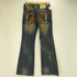 LOLITA JEANS ヒゲ レザーポケット フレアデニム Y2K レディース 25