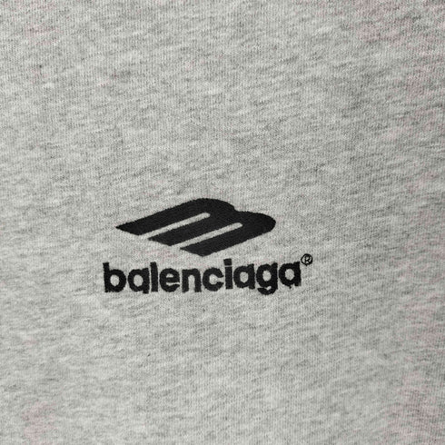 バレンシアガ BALENCIAGA ロゴ刺繍クルーネックスウェットシャツ メンズ import:L