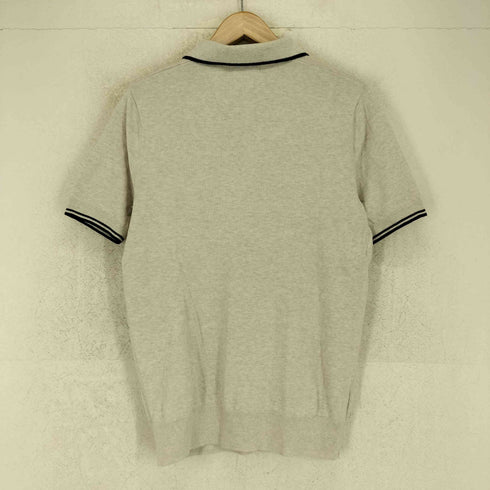 フレッドペリー FRED PERRY ティップド ニット ショートスリーブ ポロシャツ スエードヘッド レディース S