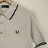 フレッドペリー FRED PERRY ティップド ニット ショートスリーブ ポロシャツ スエードヘッド レディース S