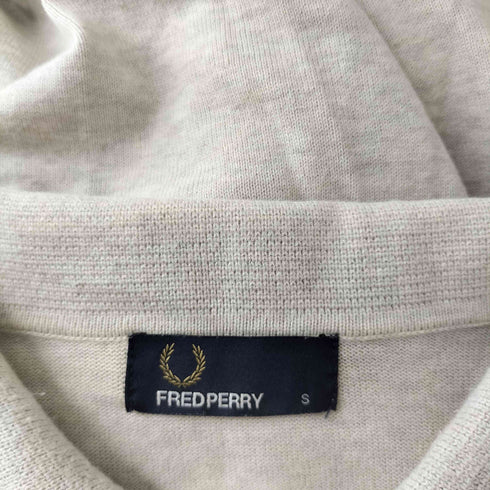 フレッドペリー FRED PERRY ティップド ニット ショートスリーブ ポロシャツ スエードヘッド レディース S