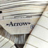 アロー ARROW 幾何学 襟芯 ロングスリーブシャツ メンズ JPN:S