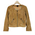 A・I・C ゴートレザー ノーカラージャケット レディース JPN:M