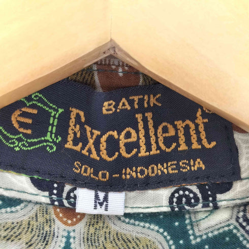 Excellent バティック柄 S/S シャツ メンズ JPN:M