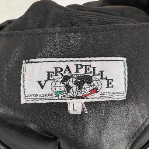 ベラペレ VERA PELLE リアルレザーカーコート レディース JPN:L