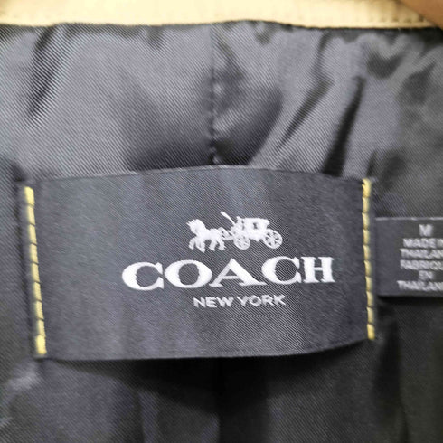 コーチ COACH トレンチコート メンズ L