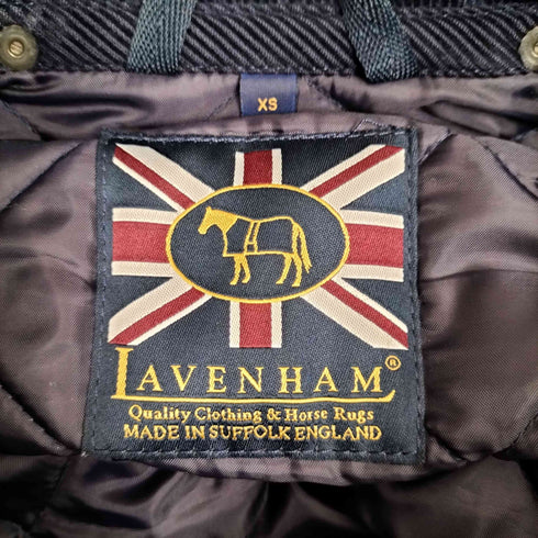 ラベンハム LAVENHAM キルティングジャケット コート レディース XS