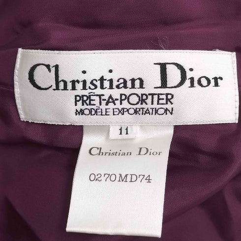 クリスチャンディオール Christian Dior pret-a porter 花柄ワンピース レディース JPN:11号