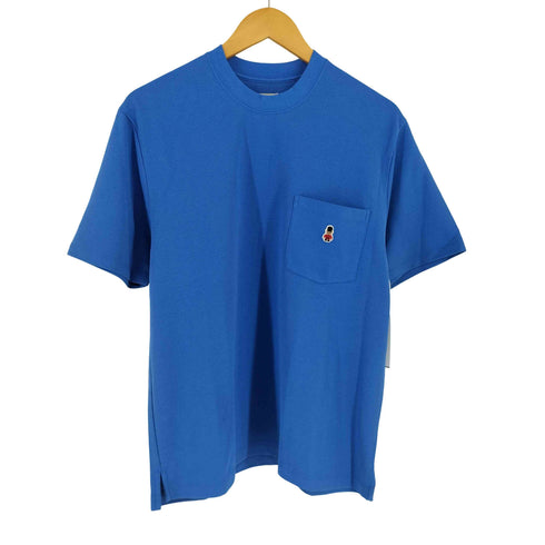 マッキントッシュフィロソフィー MACKINTOSH PHILOSOPHY Buckingham Bear バッキンガムベア ロゴワッペン ポケットTシャツ メンズ 40