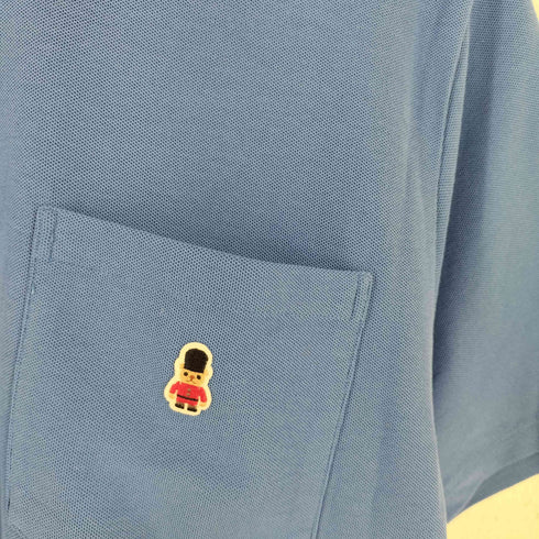マッキントッシュフィロソフィー MACKINTOSH PHILOSOPHY Buckingham Bear バッキンガムベア ロゴワッペン ポケットTシャツ メンズ 40