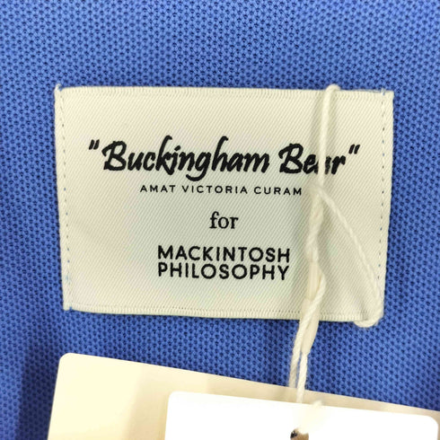マッキントッシュフィロソフィー MACKINTOSH PHILOSOPHY Buckingham Bear バッキンガムベア ロゴワッペン ポケットTシャツ メンズ 40