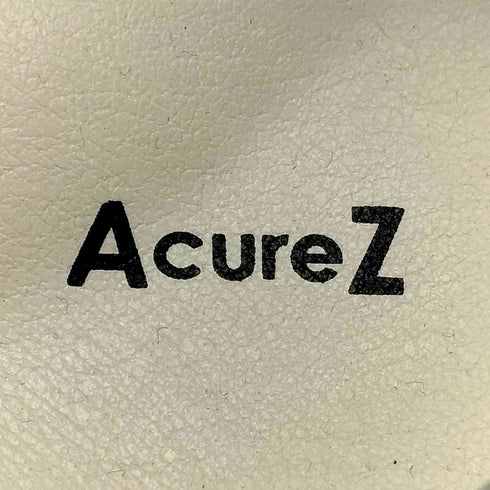 アシックス ASICS AcureZ ウィングチップ レザー スニーカー レディース JPN:24.5