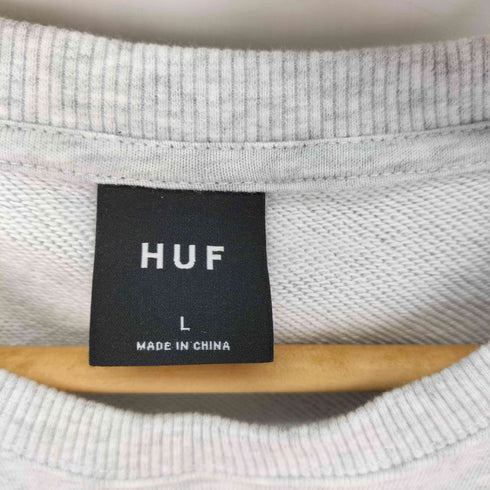 ハフ HUF ロゴ刺繍 半袖スウェット メンズ JPN:L