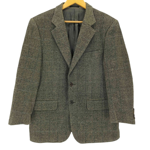 バーバリーロンドン BURBERRY LONDON WOOL&CASHMERE カシミヤ混 2Bテーラードジャケット メンズ 165