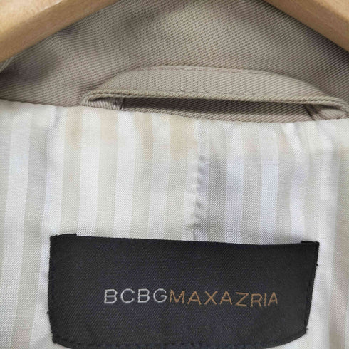 ビーシービージーマックスアズリア BCBG MAXAZRIA スタッズ トレンチコート レディース S