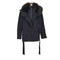 トランスワーク TRANS WORK fox fur フォックスファー ショートコート レディース 40
