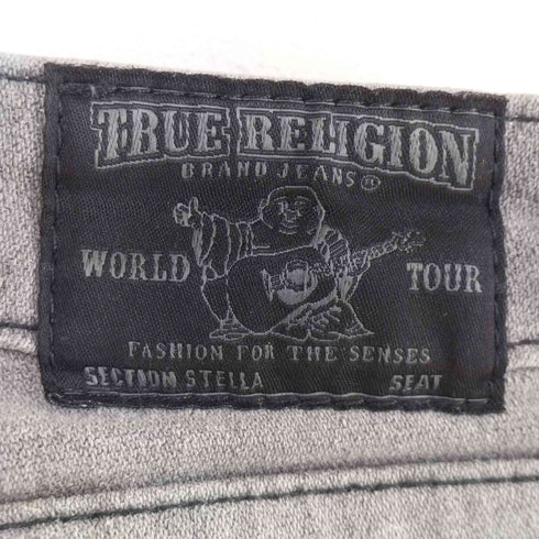 トゥルーレリジョン TRUE RELIGION USA製 5ポケット スリム デニムパンツ レディース 24