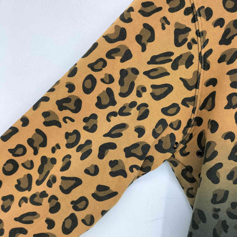 テンディープ 10Deep レオパード柄 グラデーション プルオーバーパーカー メンズ import:S