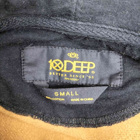 テンディープ 10Deep レオパード柄 グラデーション プルオーバーパーカー メンズ import:S