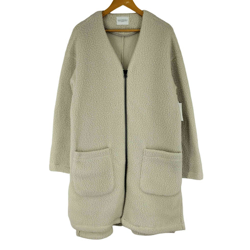 アーバンリサーチ URBAN RESEARCH polartec ノーカラー ボアフリースコート レディース FREE