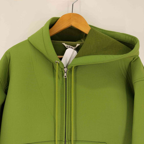オーラリー AURALEE SPONGE TROPICAL WOOL ZIP HOODIE スポンジトロピカルウールジップフーディ メンズ JPN:3
