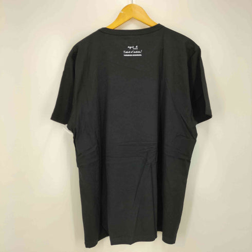 アニエスベーオム Agnes b.homme ラインアート プリントTシャツ メンズ JPN:4