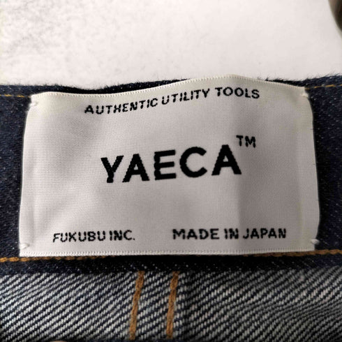 ヤエカ YAECA スタンダード ジップフライ デニム パンツ メンズ 32