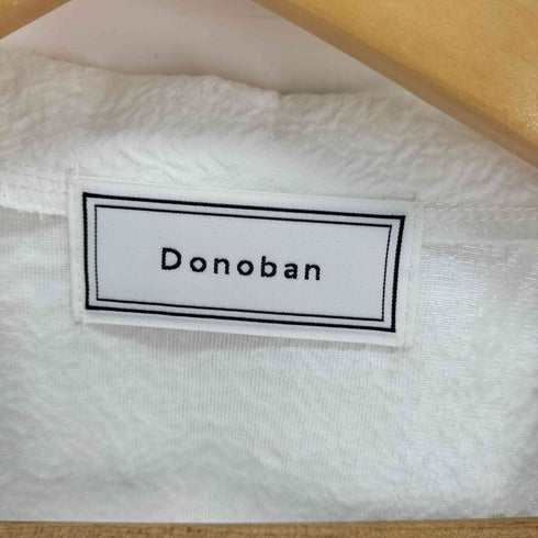 Donoban/ジャガード 半袖ジャケット レディース