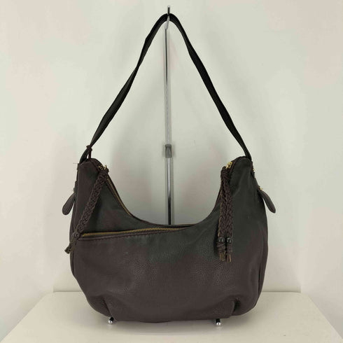 THE sak レザーショルダーバッグ レディース