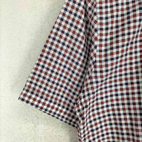 バーバリーブラックレーベル BURBERRY BLACK LABEL ギンガムチェック レギュラーカラーシャツ メンズ 2