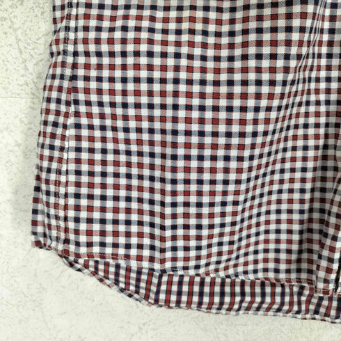 バーバリーブラックレーベル BURBERRY BLACK LABEL ギンガムチェック レギュラーカラーシャツ メンズ 2