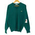 シュミーズラコステ CHEMISE LACOSTE ウール100 Vネック フロントロゴ ニット セーター レディース US:4