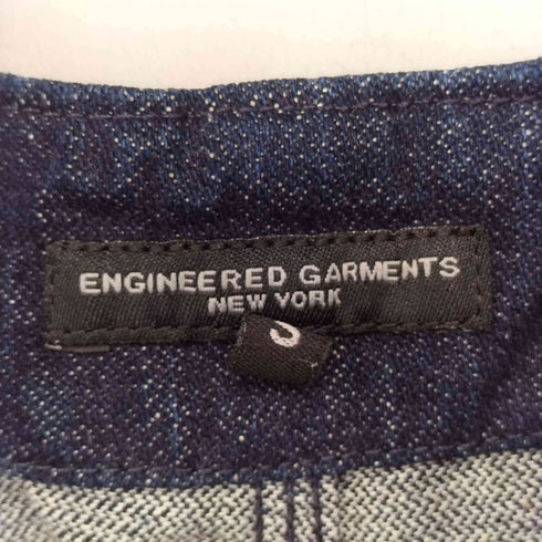 エンジニアードガーメンツ Engineered Garments デニムオーバーオール メンズ S