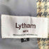 lytham ウール混 千鳥格子 2Bシングルテーラードジャケット メンズ