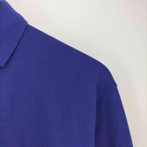 ザノースフェイス THE NORTH FACE ロゴ刺繍 長袖ポロシャツ メンズ import:M